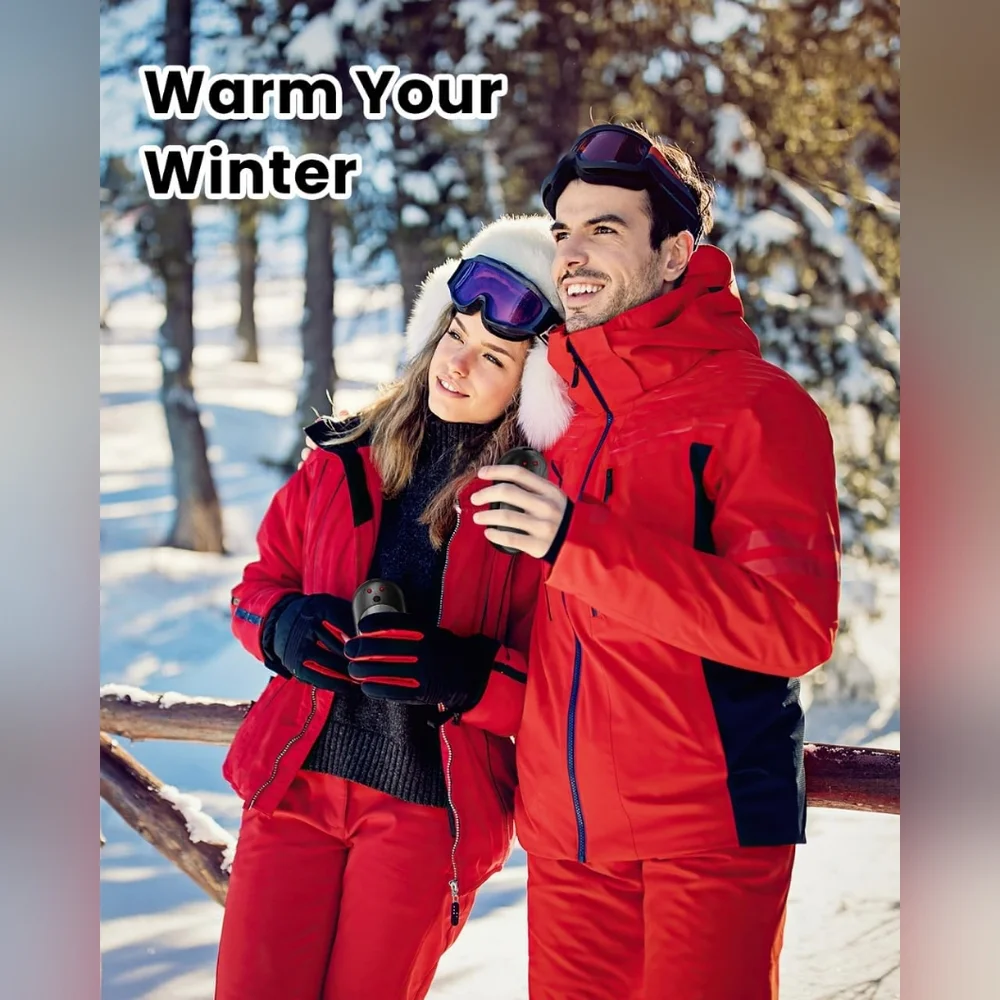 New Miaton Electric Hand Warmers Rechargeable 2 Pack, Portable Pocket - Picture 7 of 8